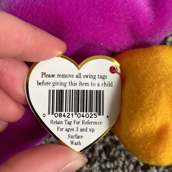 Patti the platypus Beanie Baby 1993 - Picture 5 of 5